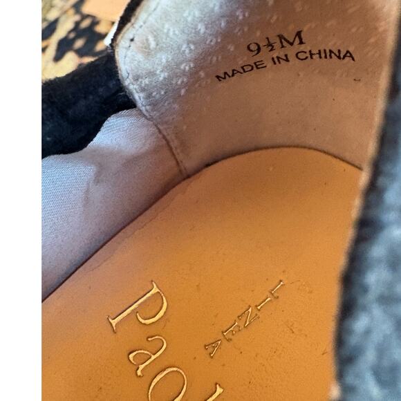 Linea Paolo Soft Square Toe Driving Shoe Style Suede Ballet Flats w Ties sz 9.5 - Picture 8 of 16